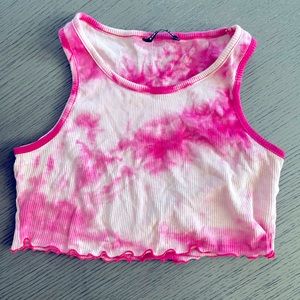 Pink Tie Dye Top (S)